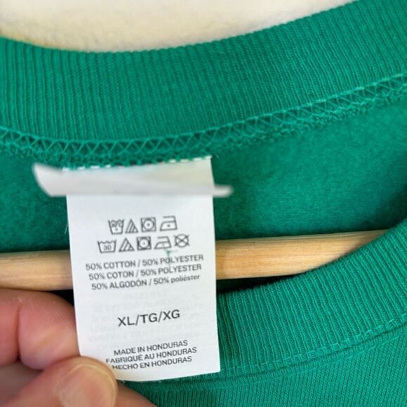 Vintage‎ Cheers Beer Green sweatshirt size XL - Picture 7 of 8